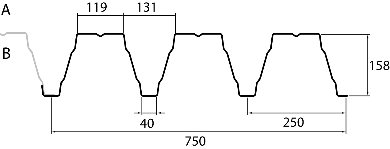 Hoyprofiler 158 2d drawing