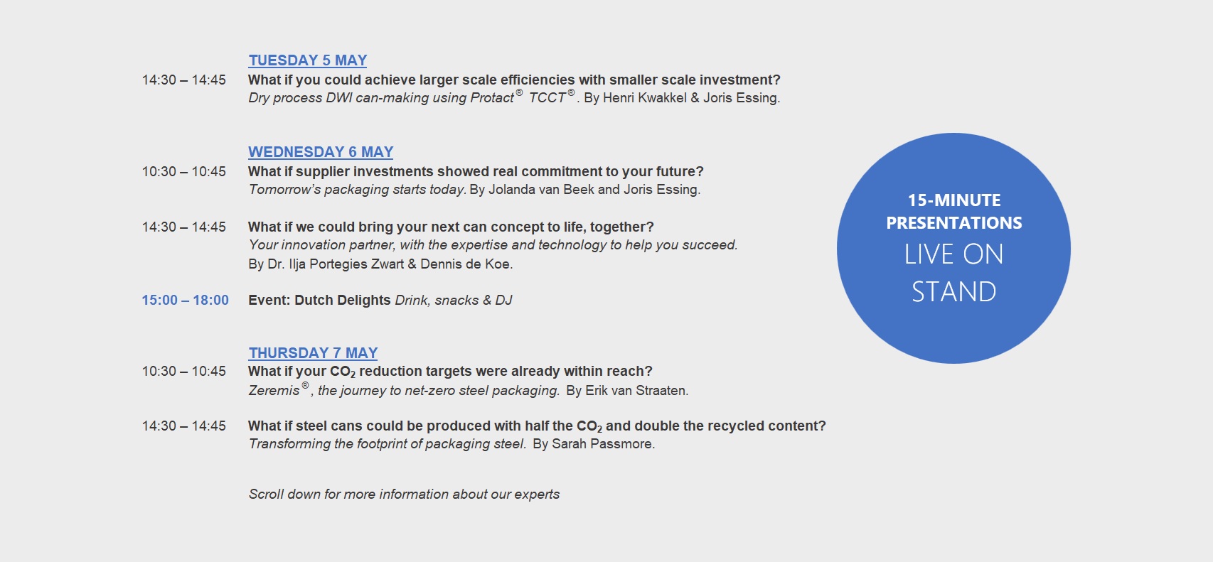 Metpack Program 5-8 May 2026