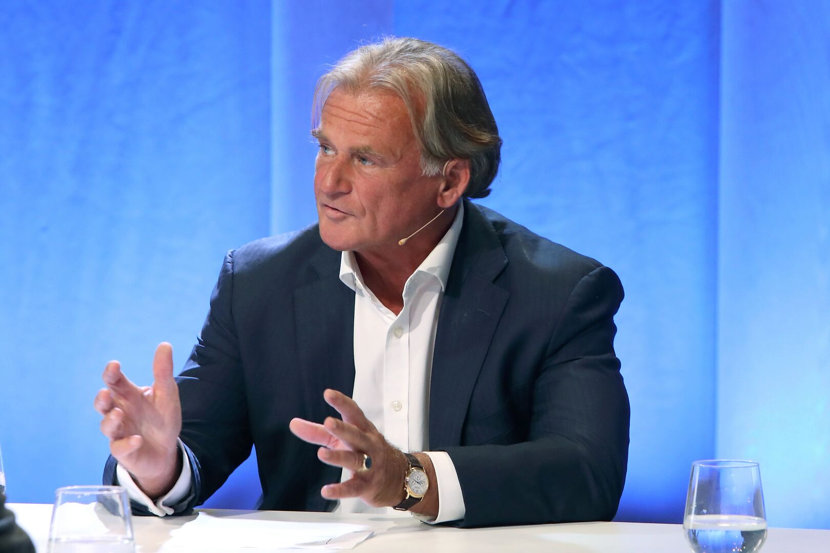 Kees Gerretse of Tata Steel took part in the fireside chat on Digitalisation Kees Gerretse of Tata Steel took part in the fireside chat on Digitalisation