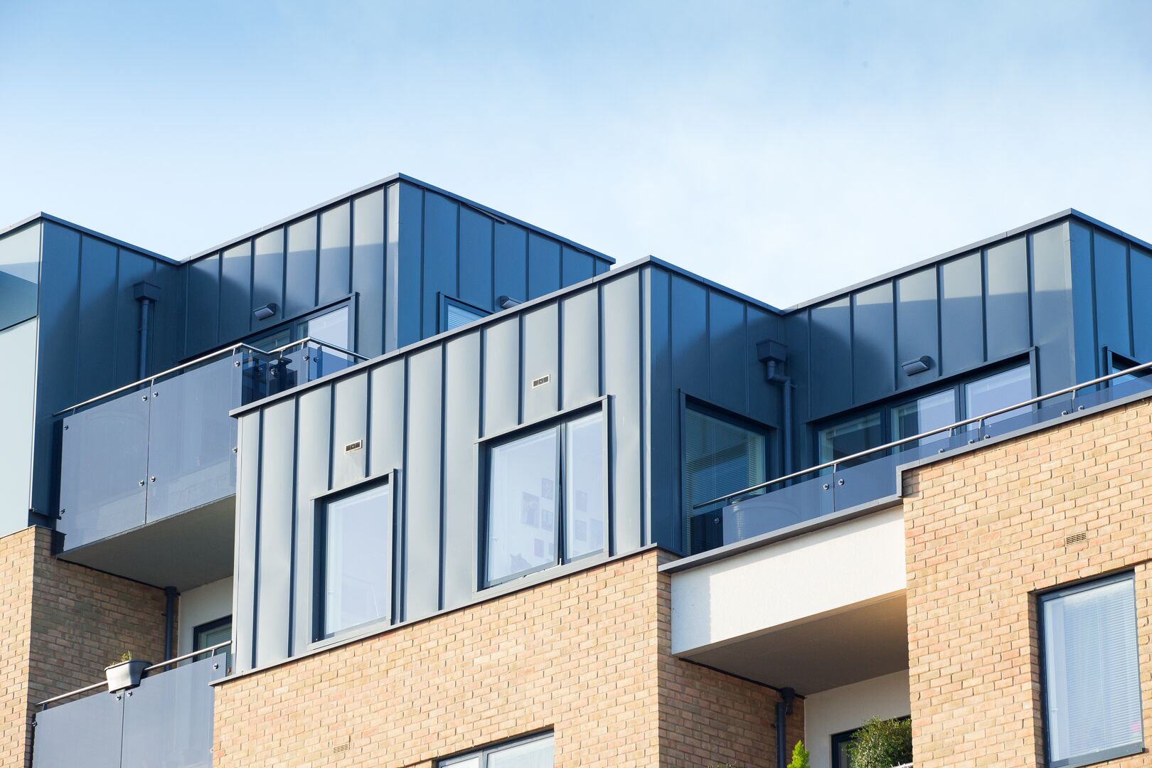 Urban Seam facade used on a housing development