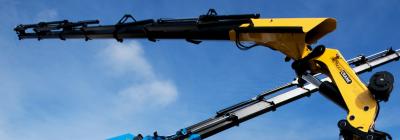 Palfinger crane arm letterbox