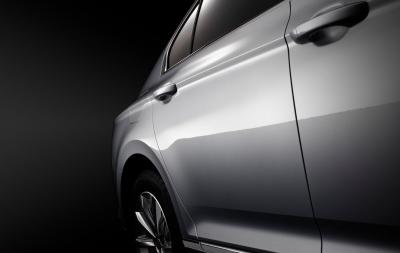 Auto body panel featuring Serica premium surface quality.