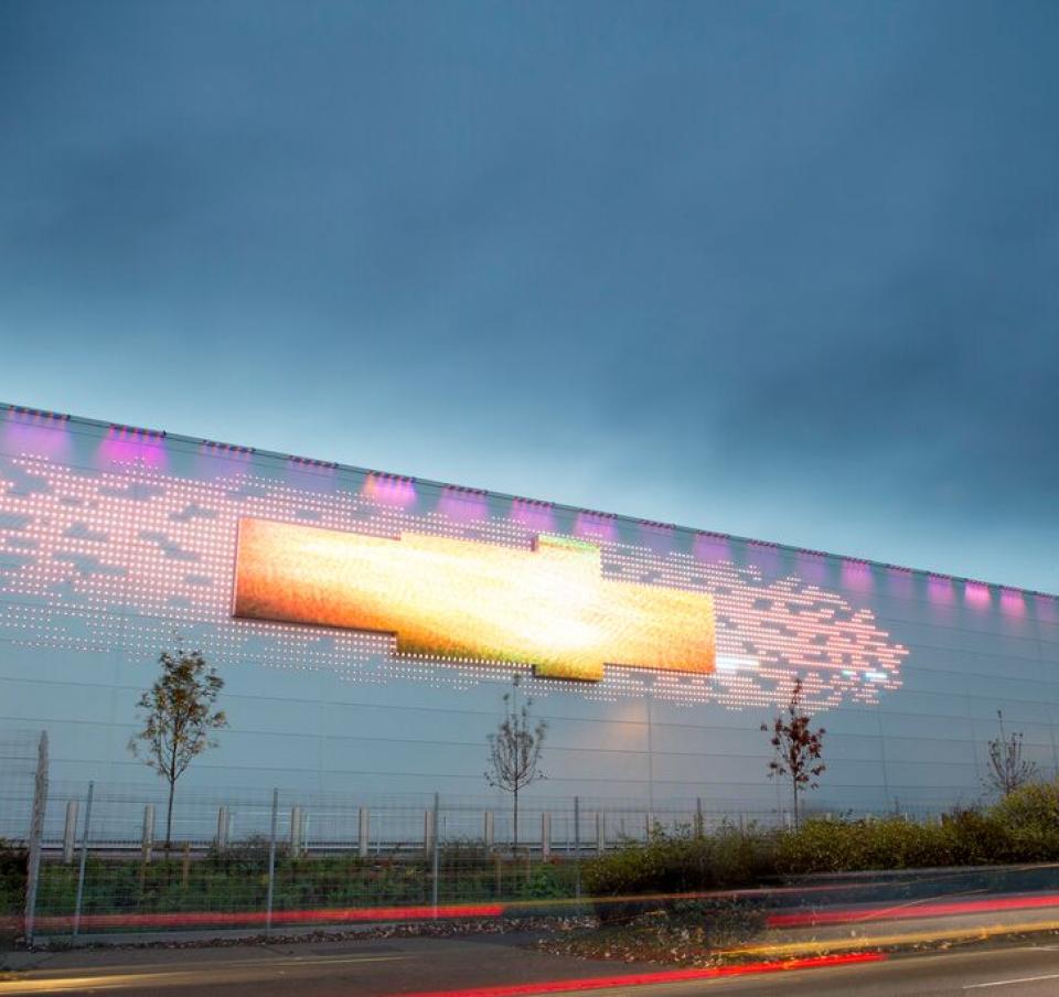 Jaguar Land Rover building envelope tata steel