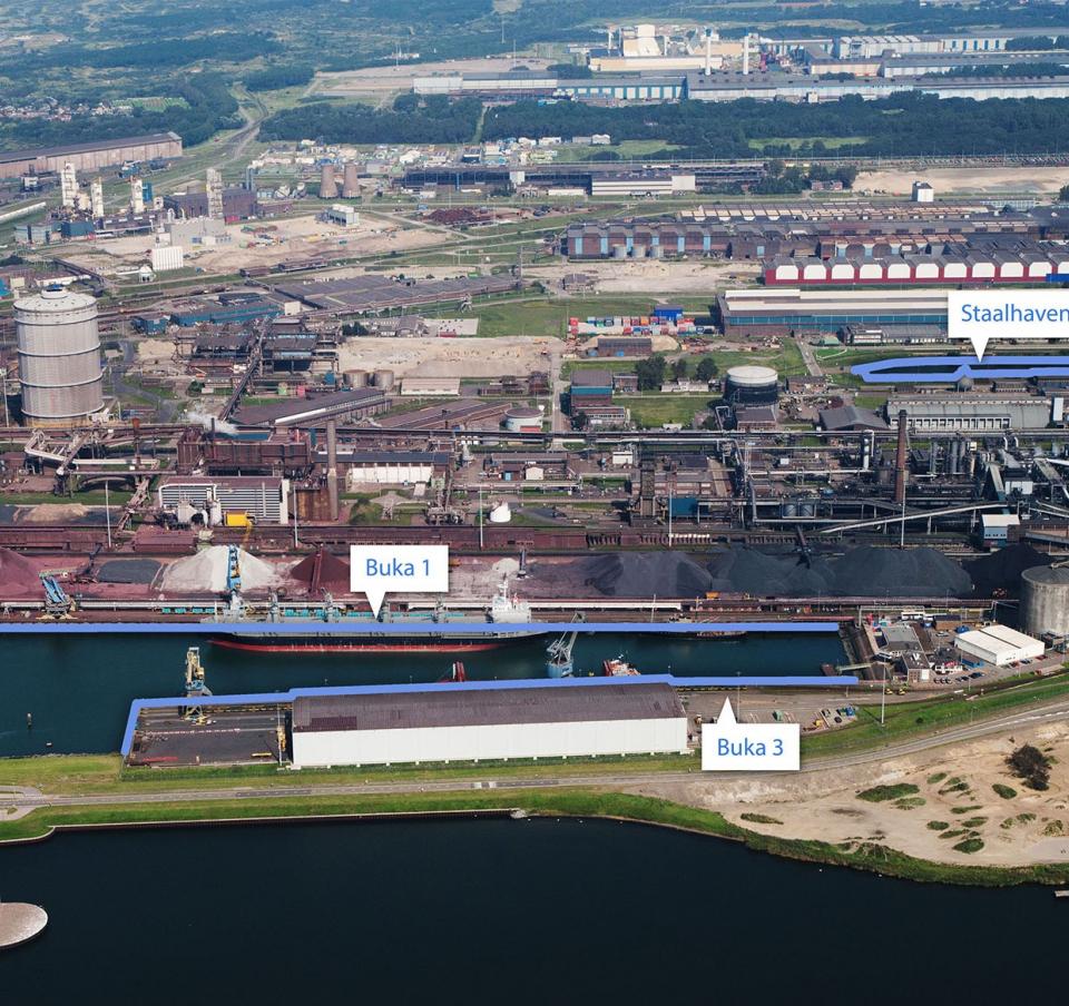 Tata Steel IJmuiden havens ports 4 Tata Steel IJmuiden havens ports 4