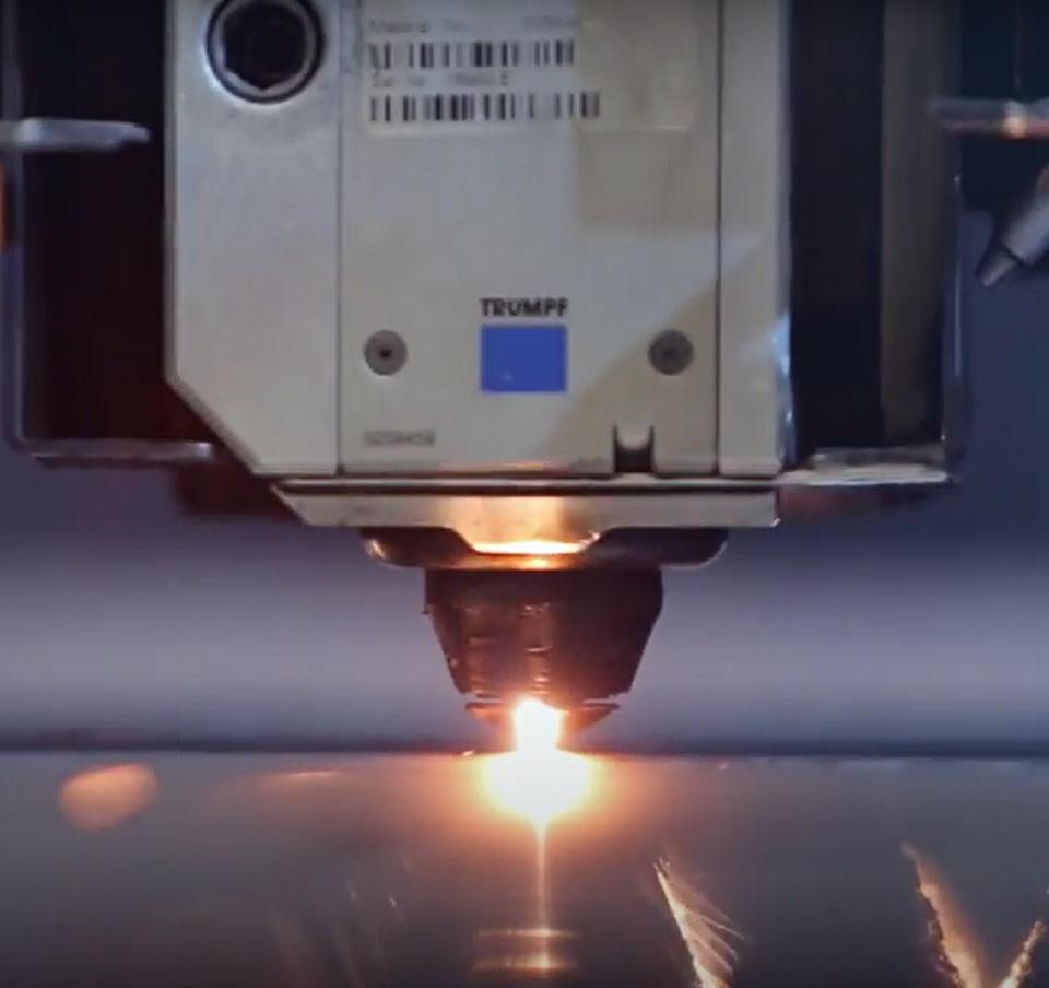 Close up of Ympress Laser