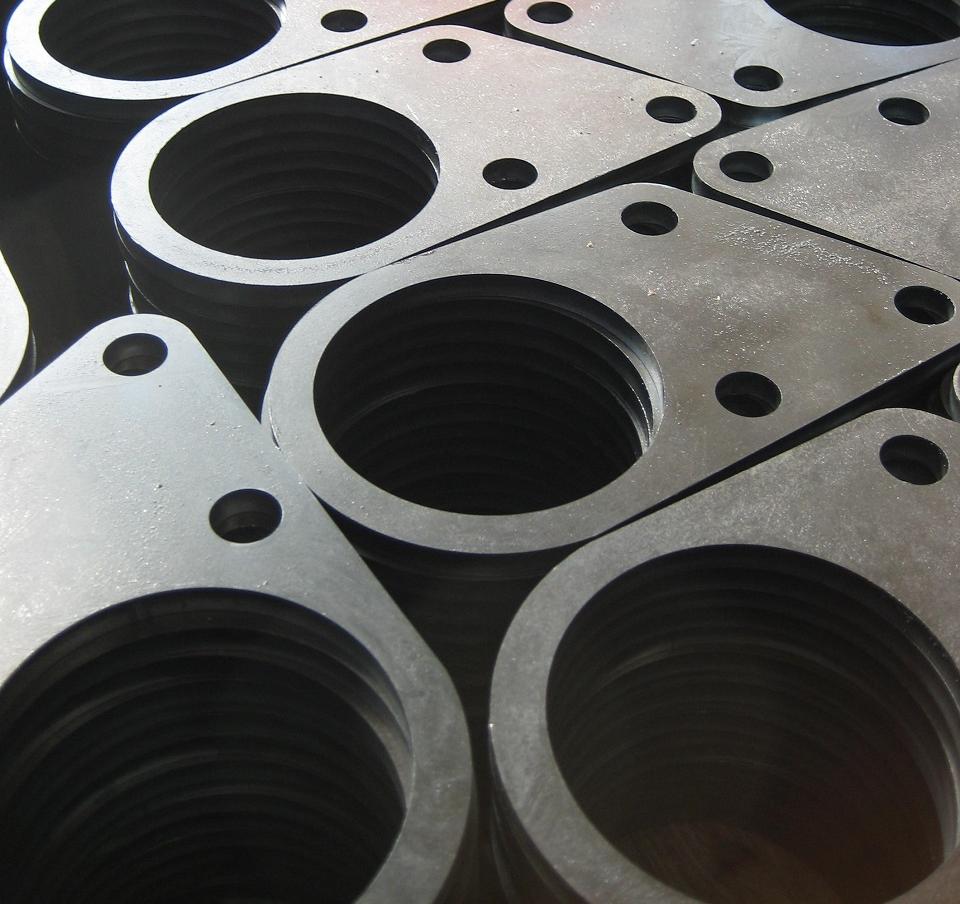 Laser cut parts made with Ympress Laser