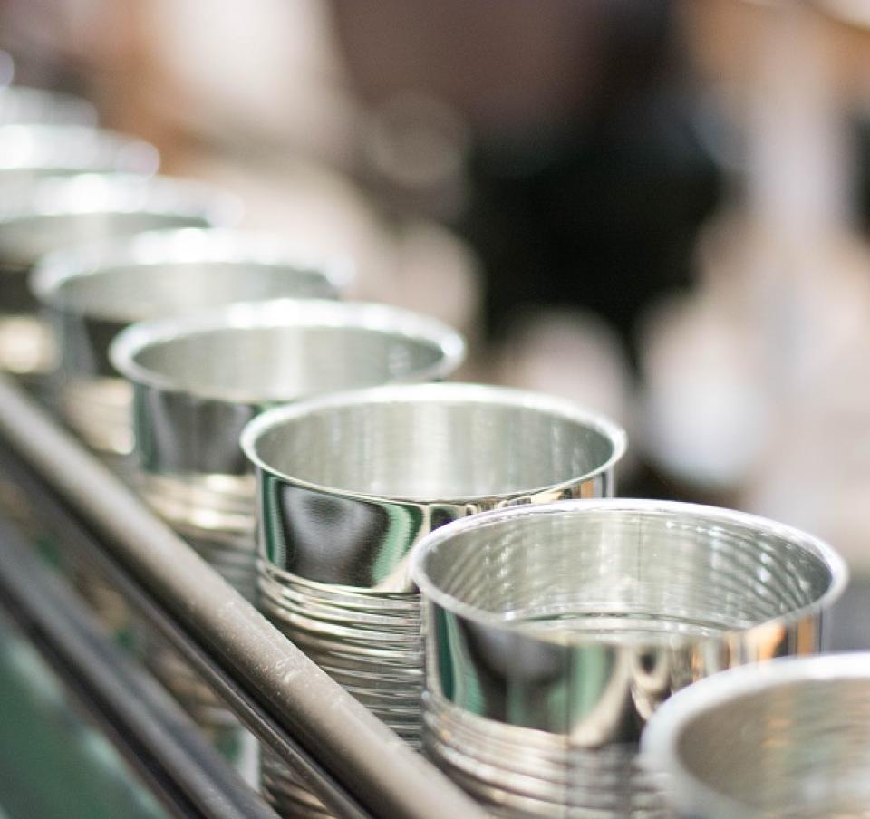 The steel food can stands out for its robustness, efficiency and economy The steel food can stands out for its robustness, efficiency and economy