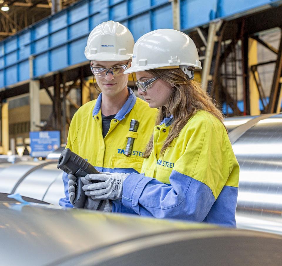 Quality checking packaging coils