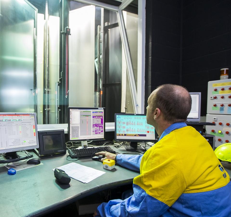 Tata Steel's Protact polymer-coating line in Duffel, Belgium Tata Steel's Protact polymer-coating line in Duffel, Belgium