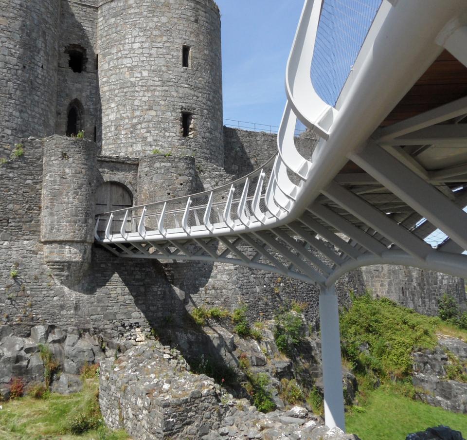 tata steel construction harlech castle bridge structural hollow sections tata steel construction harlech castle bridge structural hollow sections