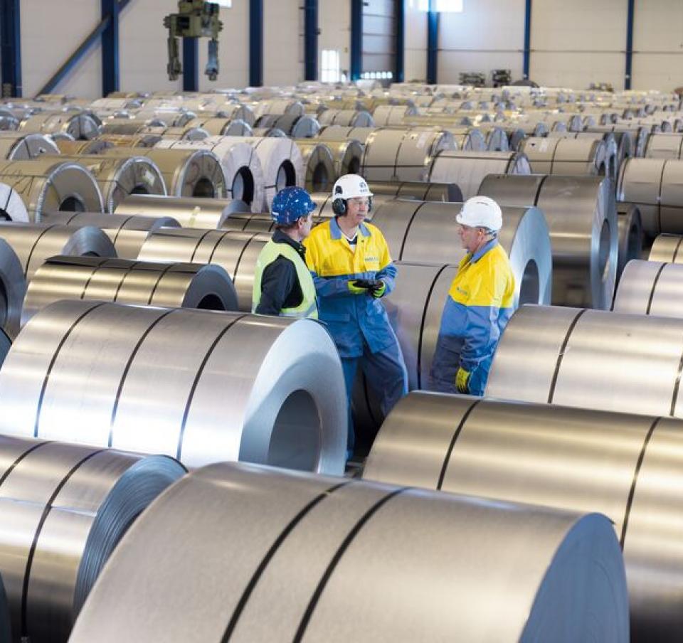 Tata Steel distribution and processing centre Halmstad, Sweden Tata Steel distribution and processing centre Halmstad, Sweden
