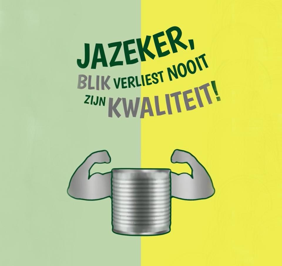 Bonduelle: Jazeker, Blik verliest nooit zijn kwaliteit Bonduelle: Jazeker, Blik verliest nooit zijn kwaliteit