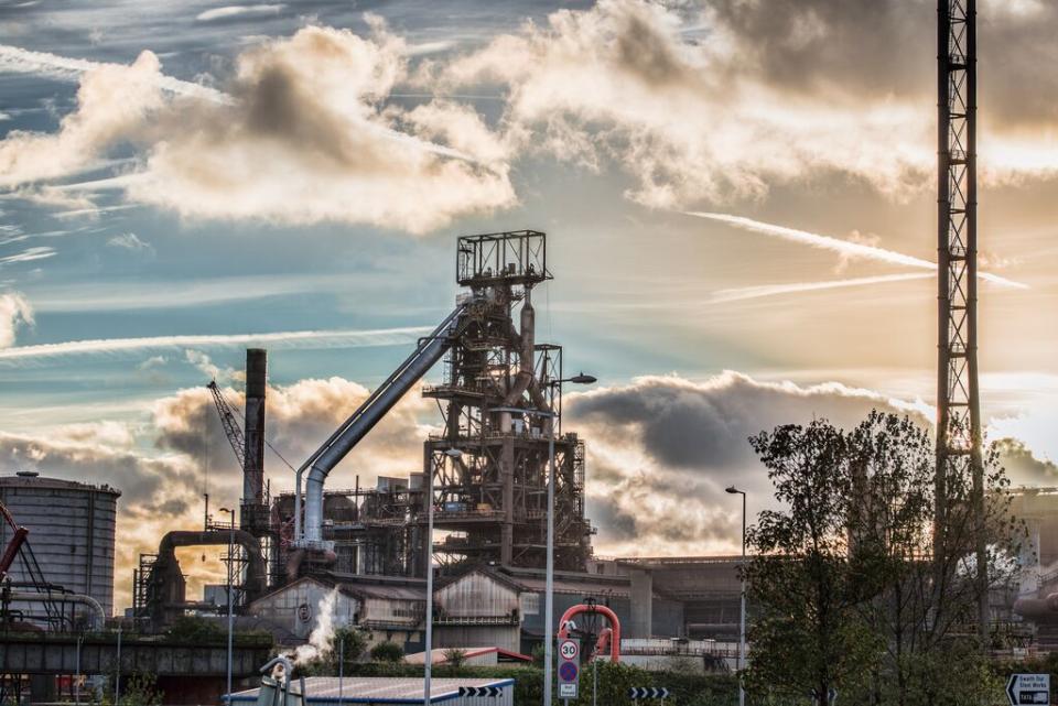 Tata Steel's Blast Furnaces at Port Talbot Tata Steel's Blast Furnaces at Port Talbot