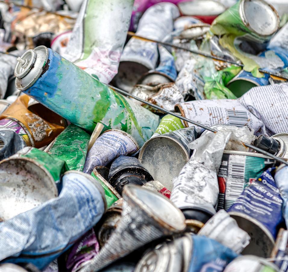 Food can recycling Food can recycling