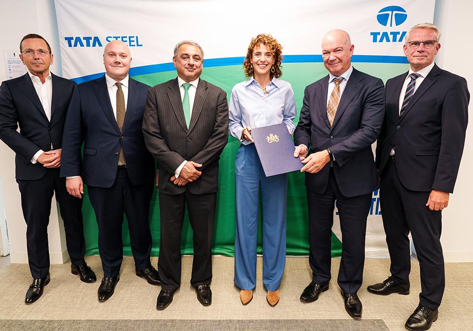 Dutch government and Tata Steel sign JLoI Dutch government and Tata Steel sign JLoI