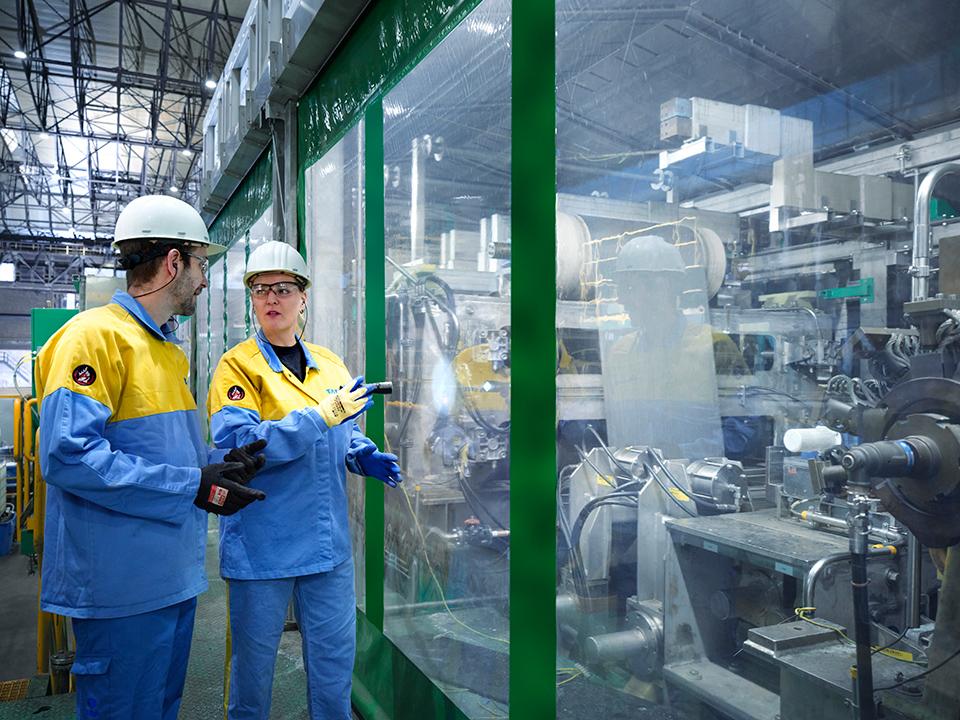 new Tata Steel Nederland Packaging TCCT processing line – process  section C