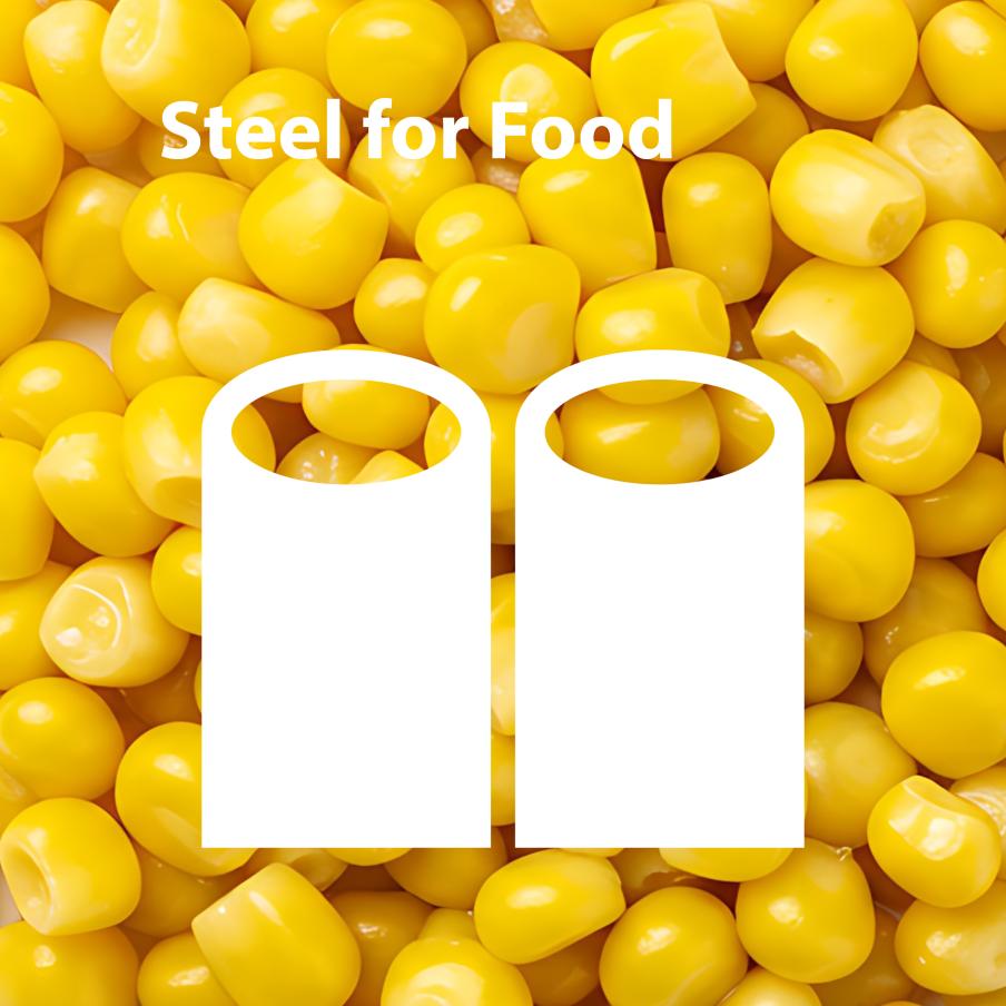 Steel for food icon