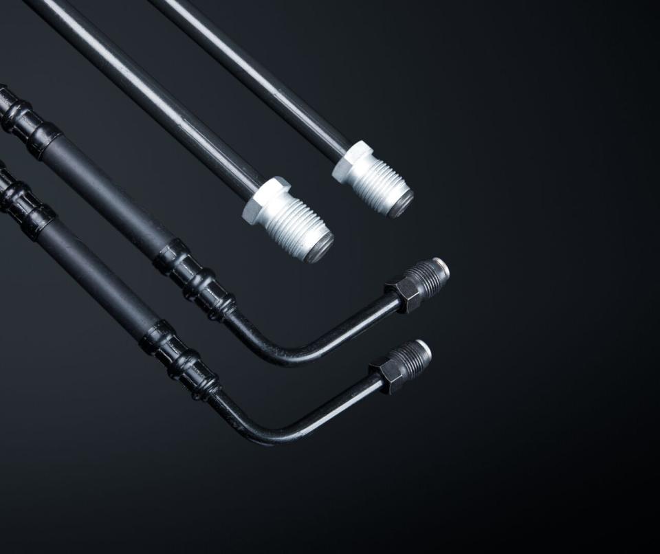 Nickel-plated fuel line components
